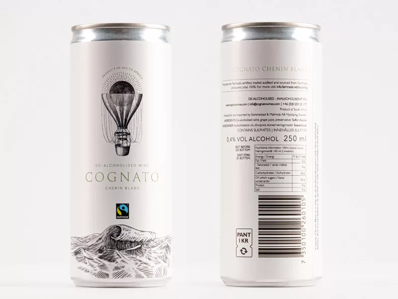 Cognato Chenin Blanc Can Cognato Chenin Blanc in a can